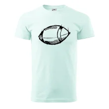 Americký futbal lopta skica