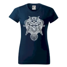 Steampunk sova čiernobiela Steampunk sova čiernobiela