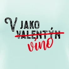 V jako Valentýn VÍNO