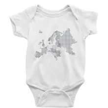 Mapa Európy - srdce v Ukrajine Mapa Európy - srdce v Ukrajine