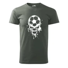 Fotbal lebka splash Fotbal lebka splash