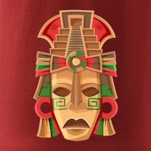 Mayové maska červené uši