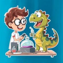 Chemik a dinosaurus - chlapec