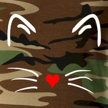 Mačka - srdce namiesto nosa