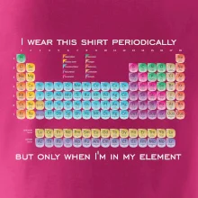 I wear this shirt periodically but only when I'm in my element