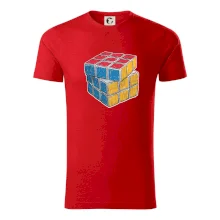 Rubikova kocka kreslená