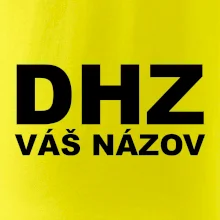 DHZ nápis (názov zboru - vlastný nápis)