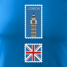 Londýn známka farebná