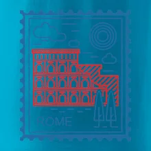 Rím známka jednoduchá Rím známka jednoduchá