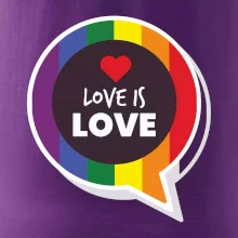 Love is love bublina