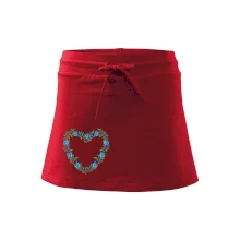 Modré tulipánové srdiečko (Pecka design)