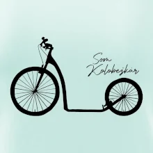 Som kolobežkár veľké a malé koleso