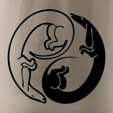 Jazvečíky - Jin jang