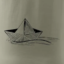 Letná romantika - papierová loďka