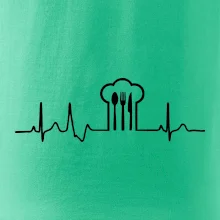 EKG kuchár čiapky a príbory