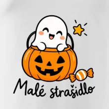 Malé strašidlo - duch v tekvicovom vedierku