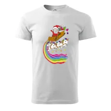 Santa a jednorožce (Pecka design)