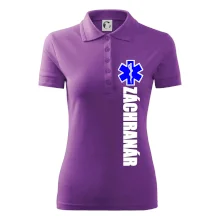 Nápis Záchranár + hviezda