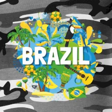 Brazília Farebný obrázok