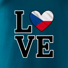 Love Česká vlajka Love Česká vlajka
