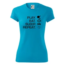 Stolný tenis - eat sleep Stolný tenis - eat sleep