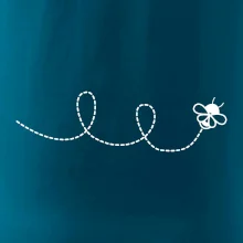 Dráha letu včely - slučka Dráha letu včely - slučka