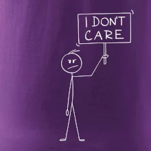 I don't care - postava
