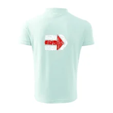 Párová turistická značka červená Párová turistická značka červená