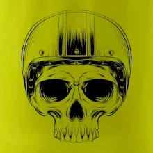 Motorkár lebka s guľatou hlavou