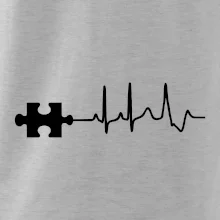 EKG puzzle rozpojené