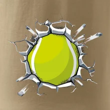 Tenisová loptička v triku Tenisová loptička v triku