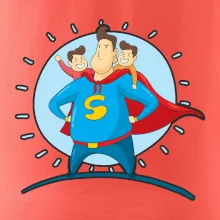 Otec superman - chlapec a chlapec