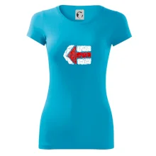 Párová turistická značka  červená Párová turistická značka  červená