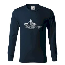 Letná romantika - papierová loďka