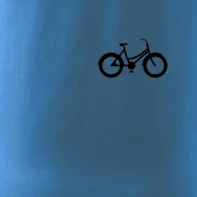 Obrázok kolesa na prsníku mestský bicykel