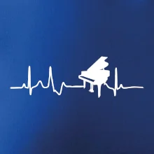 Piano ekg - krídlo
