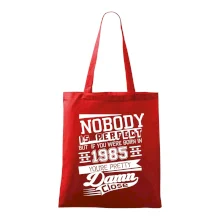 Nobody is perfect - 1985