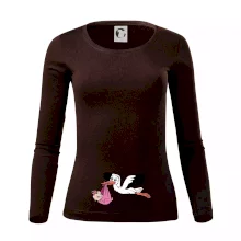 Bocian a bábätko - dievča (Hana-creative) Bocian a bábätko - dievča (Hana-creative)