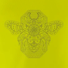 Steampunk včela čiernobiela Steampunk včela čiernobiela