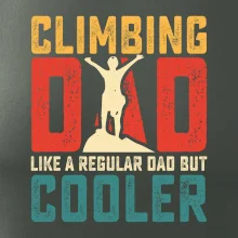 Climbing dad like a regular dad but cooler