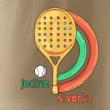 Padel jedine štvorku Padel jedine štvorku