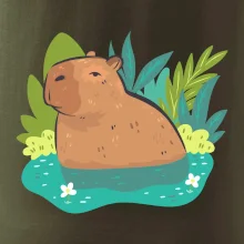 Kapybara vo vode Kapybara vo vode