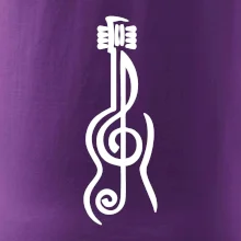 Husľový kľúč gitara Husľový kľúč gitara