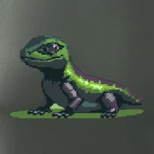 Leguán pixel Leguán pixel