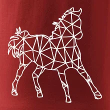 Geometria - kôň jednofarebná