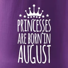 Princesses are born in August