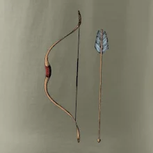 Lúk a šíp kresba Lúk a šíp kresba