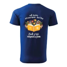 Ak mám otvorenú knihu, tak vás nepočujem Ak mám otvorenú knihu, tak vás nepočujem