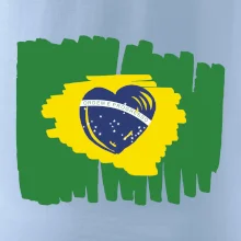 Brazília vlajka srdca