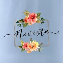 Nevesta štvorec oranžový